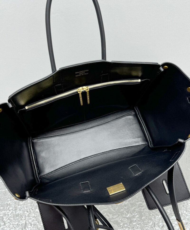 Balenciaga Bel Air Small Carry All Bag Black